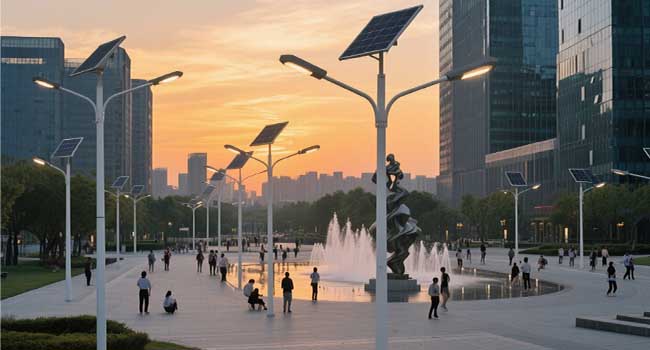 solar street lights